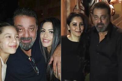 Photos: Sanjay Dutt Rings in 59th Birthday With Wife & Close Friends; Daughter Trishala Extends Best Wishes