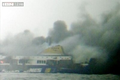 Italy: 98 still unaccounted for from fire-ravaged ferry