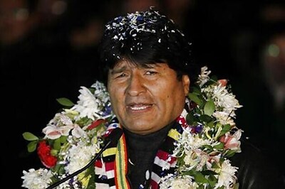 Bolivia's Evo Morales says US aimed to intimidate countries over Snowden issue
