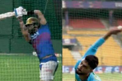 Virat Kohli vs Naveen-ul-Haq: Chinnaswamy Set for Clash of Titans as RCB, LSG Stars Sweat it Out in Nets | WATCH