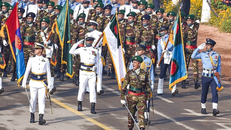 Military Contingent of Bangladesh Marches Down Rajpath, Team Leader Says an Honour