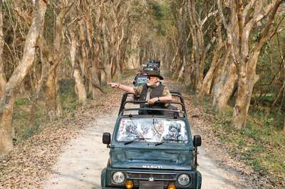 5.45 AM Safari in Kaziranga, Night Darshan at Kashi Vishwanath, Roadshow: PM’s Swamped Saturday in 4 States