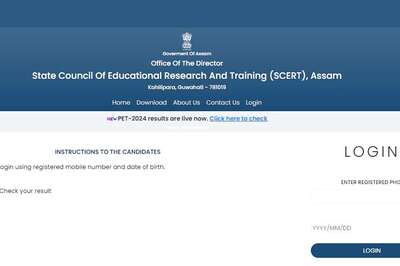 SCERT Assam DElEd PET Result 2024 Out At scertpet.co.in, Direct Link To Download Scorecards Here