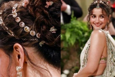 Alia Bhatt Puts 'Nazar Ka Kaala Tika' Behind Her Ear During Met Appearance, Photo Goes Viral | See Here