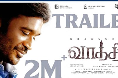Trailer Of Dhanush's Vaathi Garners 3 Million Views On YouTube