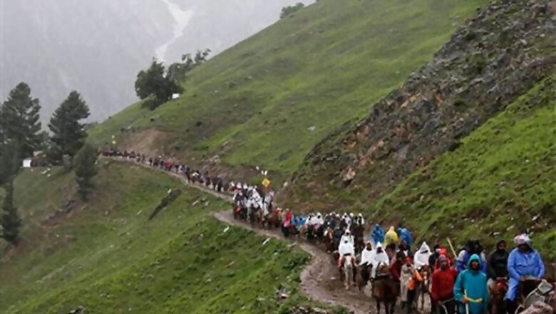 1,000 Pilgrims Leave For Amarnath Yatra From Jammu