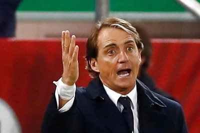 Roberto Mancini Hints he Will Stay Italy Boss Despite World Cup Disaster