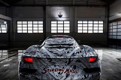 Maserati Pays Homage to Sir Stirling Moss With MC20 Mid-Engined Sports Car Prototype