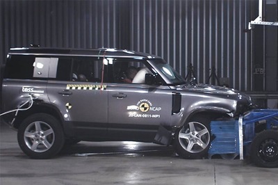 New Land Rover Defender Scores 5-Star Rating in Euro NCAP Crash Test