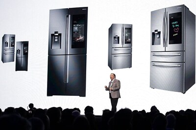 CES 2018: A Smart Fridge That Can Call You an Uber