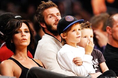 David Beckham loves being stay-at-home father