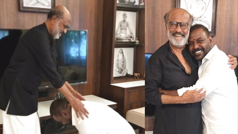 Raghava Lawrence Touches Rajinikanth's Feet, Takes Blessings Ahead Of Chandramukhi 2 Release