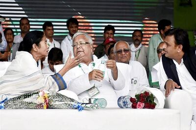 Lalu Prasad Yadav Says, Will Address Mayawati’s Concerns, Bring Her Together With Akhilesh in Uttar Pradesh