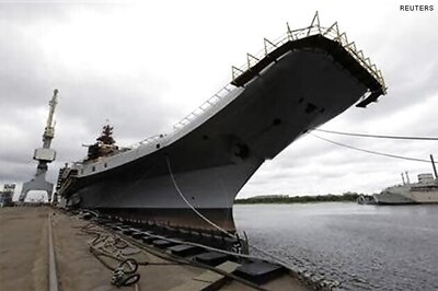 Aircraft carrier INS Vikramaditya inducted into Indian Navy
