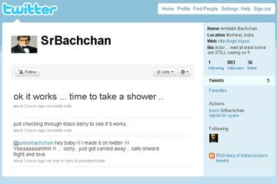 Amitabh Bachchan joins Twitter