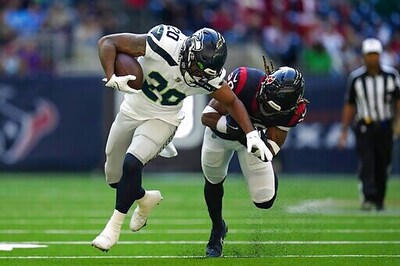 Wilson Has 2 TD Passes As Seahawks Beat Texans 33-13