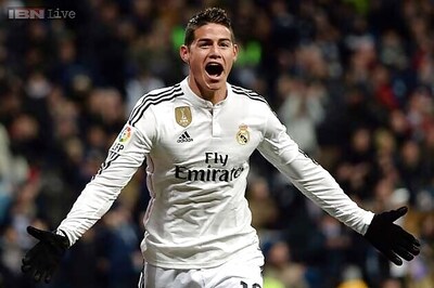 Real's James Rodriguez to have surgery on broken foot