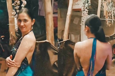 Sexy! Sanjeeda Shaikh Does Gajagamini Walk In A Backless Dress, Hot Video Goes Viral | Watch
