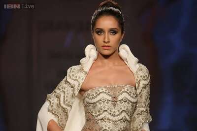 ICW 2014: Shraddha Kapoor turns Greek goddess for Gaurav Gupta