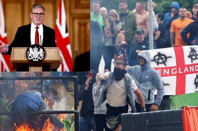 Britain's Starmer Warns Far-Right 'Thugs' Will Regret Participating In Worst Riots In A Decade | WATCH