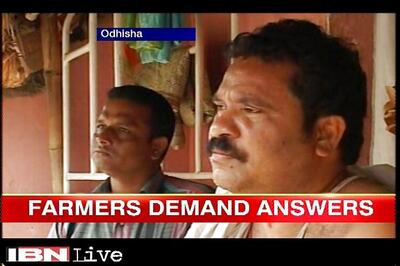 Farmers in Odisha forcibly reclaiming their land after POSCO gave hints of withdrawing steel plant project