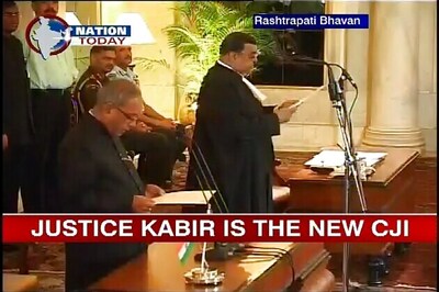 Justice Altamas Kabir takes oath as new CJI