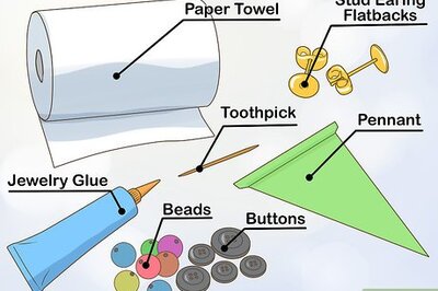 How to Make Stud Earrings