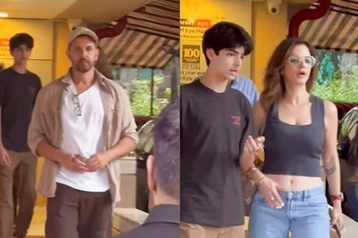 Hrithik Roshan Steps Out With Son And Ex-wife Sussanne Khan To Visit Eye Hospital, Video Goes Viral; Watch
