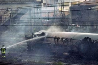 10 killed, 50 injured as freight train explodes in Italy
