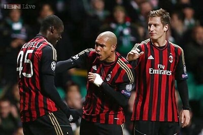 Celtic defence helps AC Milan cruise to easy 3-0 win