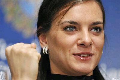 Inspired Yelena Isinbayeva brings Moscow to life