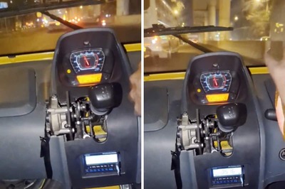 Troubled By Shoulder Pain, Bengaluru Uber Driver Builds Automatic Paddle Shifter