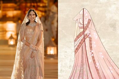 Anant Ambani-Radhika Merchant Pre-Wedding Bash: Tarun Tahiliani Shares Insights About Radhika Merchant's Pre-Draped Lehenga Saree