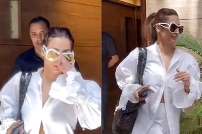 Malaika Arora Looks Stunning In White Shorts And Shirt As She Gets Papped In The City; Watch