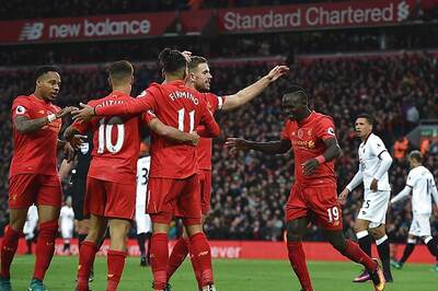 EPL: Liverpool Go Top of Premier League by Beating Watford 6-1