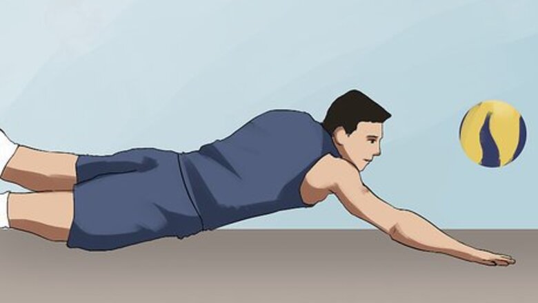 How to Do a Pancake in Volleyball