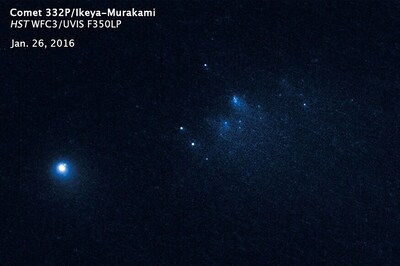 NASA Captures Sharpest View of Comet Breaking Apart