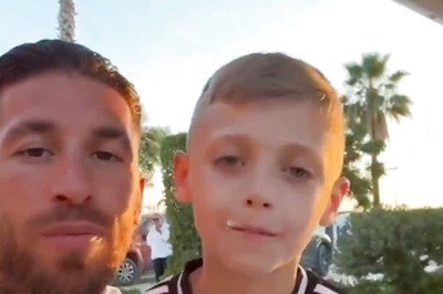 Ex-Real Madrid Skipper Sergio Ramos' Son Marco Wishes Toni Kroos Good Luck Ahead of Champions League Final - WATCH
