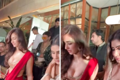 BFFs Disha Patani And Mouni Roy Slay In Stunning Ethnic Look At Diwali Bash