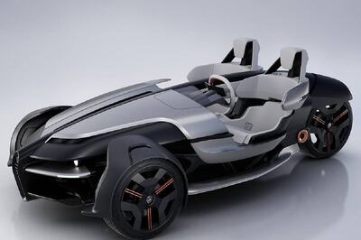 Yamaha Tricera Concept Revealed, Features Open Air-Type Style and Three-Wheel