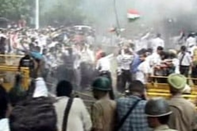 In Pics: Anti-quota protests 