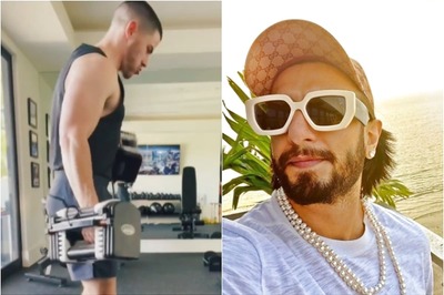 'Jiju' Nick Jonas Pumps it up Hard at the Gym, Ranveer Singh Praises His 'Dolle Sholle'