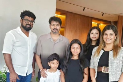 In Pics: Actress Rambha Shares Moments With Thalapathy Vijay And Family