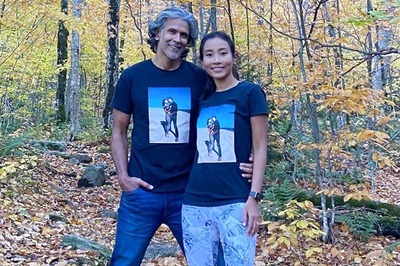 Milind Soman, Ankita Konwar Enjoy Hiking in Customised T-shirts Because 'Cliches are Fun'