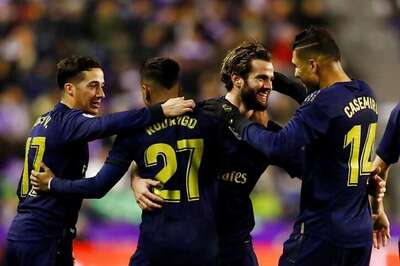 La Liga: Late Nacho Header Helps Real Madrid Beat Real Valladolid and Go Top