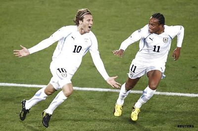 Forlan laments Uruguay’s loss to Germany