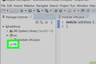 How to Add JARs to Project Build Paths in Eclipse (Java)