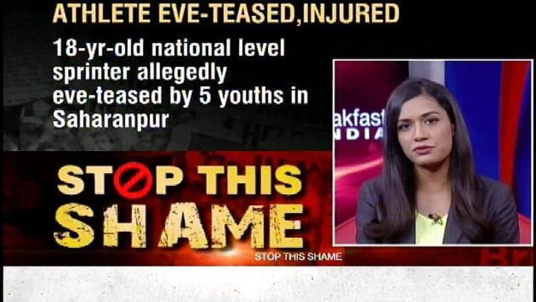 UP: 5 men allegedly molest an athlete, try to run over her