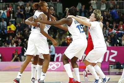 London 2012 Basketball: French women reach SF