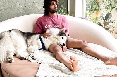 Vijay Deverakonda Is Back To Chilling With His Pet Storm After Liger Shoot Gets Cancelled: 'It's Another Wave'